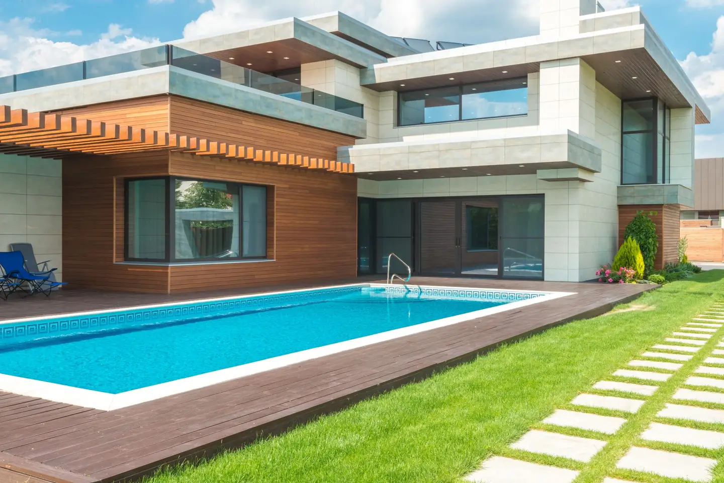 Swimming pool built in Phoenix Park, NSW
